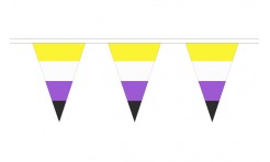 Non-Binary Pride Bunting  Pride by One Stop Promotions – Bunting