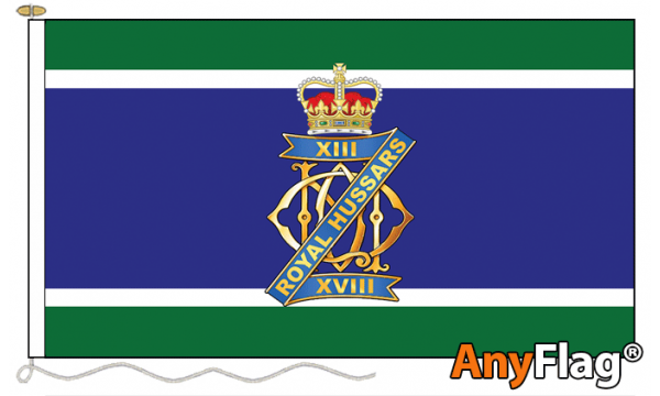 13th/18th Royal Hussars Style A Custom Printed AnyFlag®