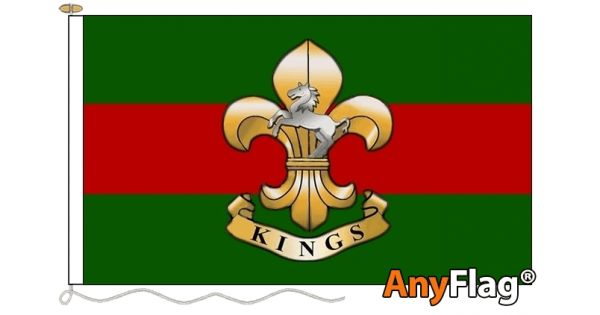 Buy King's Regiment Flags | King's Regiment Flags for sale | Made in ...