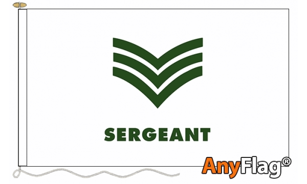 Sergeant Custom Printed AnyFlag®