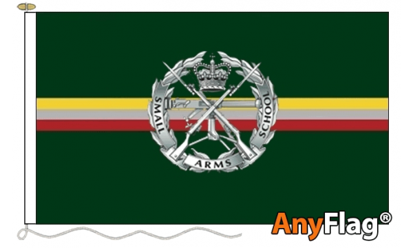 Small Arms School Corps Silver Custom Printed AnyFlag®