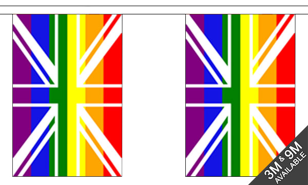 Union Jack Rainbow Bunting