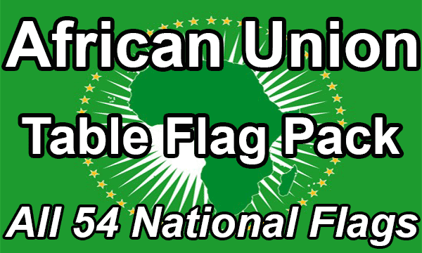 African Union - Table Flag Pack