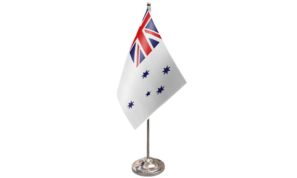 Australia Navy Ensign Satin Table Flag