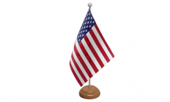 Buy Usa National Table Flags Star Spangled Banner Desk Flags For